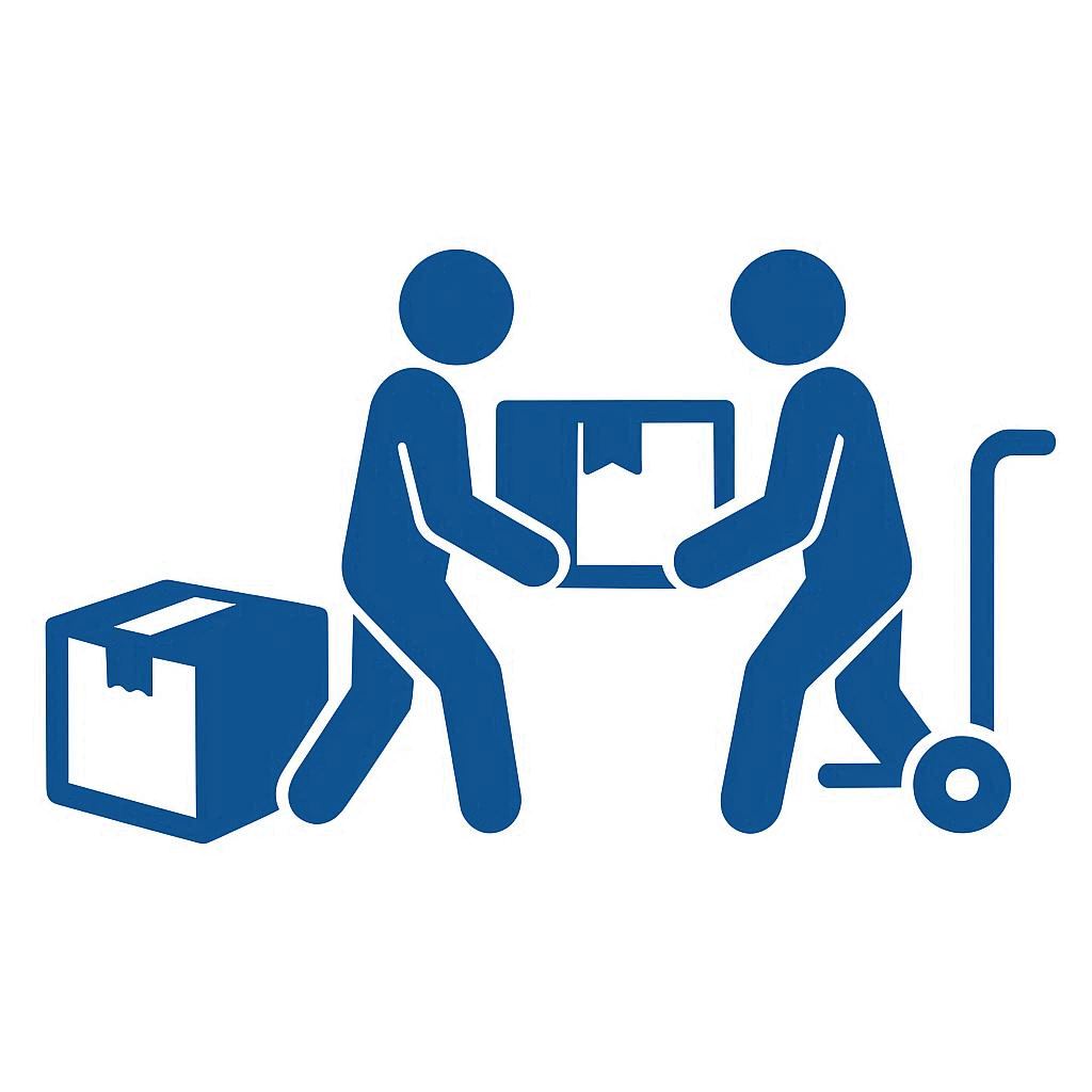 梱包・搬出作業